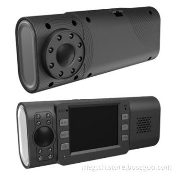 Dual Cameras HD 720p with 120 Degree DVR Recorder